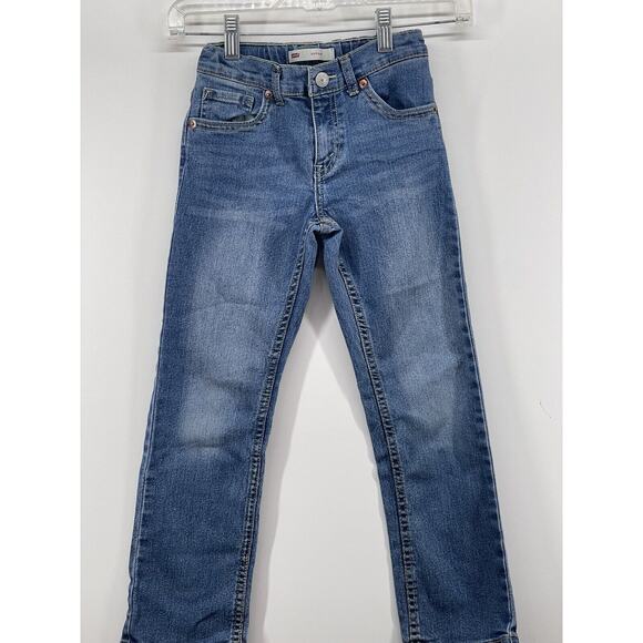 Levi's 511 Slim Jeans Kids Boys 7X Reg 20” Waist 7-8 Year Olds Pants Sport Denim - Picture 5 of 13